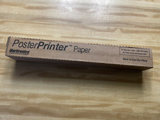 Poster Printer Paper by Varitronics Thermal Transfer Plus Black on White 23