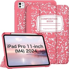 Slim Case for New iPad Pro 11-inch M4 (2024) Soft Flexible TPU Stand Back Cover picture