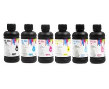 6x250ML/Bottle LED UV Ink for EPSON 1390 TX800 L800 Dx4 Head Printer picture
