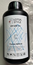 LOTSA Style UV LED Cyan Premium Refill Ink. picture