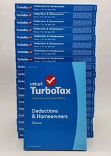 Intuit TurboTax 2014 Deluxe Federal Returns & E-File Turbo Tax PC Mac -Lot of 20 picture