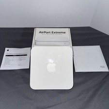 Apple Airport Extreme 802.11n Wi-Fi Wireless Base Station Mac A1143 No Cords picture