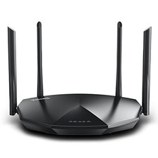 BLACK - SPEEDEFY HIGH SPEED PRO WIFI ROUTER DUAL BAND AC2100 WIRELESS ROUTER picture