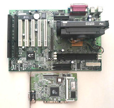 2PCS AOpen AX63 PRO 98824 48.87881.011MOTHERBOARD USED/AMC VER.2.0 ATI CARD USED picture