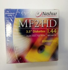 Nashua MF2-HD 3.5 inch Floppy Discs - 10 Pack Double Sided High Density picture