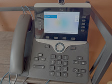 Lot of 5 Cisco CP-8845-K9 5 Line IP Video Phone - Enterprise Firmware. Tested picture