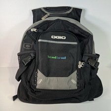 Ogio Street Fugitive Backpack Laptop Tech Computer Travel Bag Black and Gray  picture