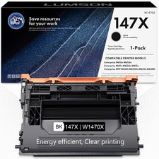 W1470X 147X Black High Yield Toner Cartridge Compatible for  M611dn M612dn picture