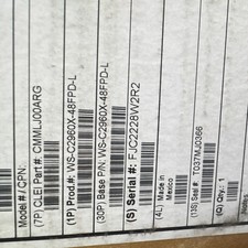 Cisco Catalyst WS-C2960X-48FPD-L 48-Port Gigabit Managed Layer 2 Switch picture