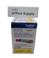 Genuine Brother TN-221Y TN221Y Yellow Toner Cartridge F. Shipping DD picture