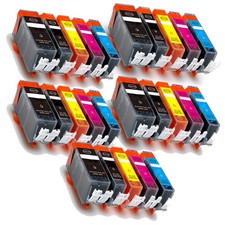 25 Pk Custom ink cartridges (see description for details) picture