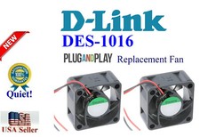 Quiet Version D-Link DES-1016 Fan Kit, 2x Sunon 12~18dBA Noise Best HomeNetwork picture