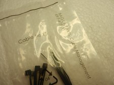 NEW - ERGOTRON 697-477-00 Set Of 5X CABLE TIES black - HD combo are series picture