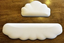 Cloud Shaped Keyboard Wrist Rest Mouse Pad Wrist Support Set Ergonomic picture