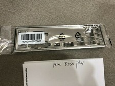 ASUS PRIME B250 PLUS  IO SHIELD  BACK PLATE    , ORIGINAL ONE  picture