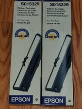 Genuine Epson S015329 Fabric Ribbon Cartridge FX 890 / 890N, LQ 590. L@@k picture