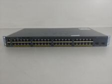 Cisco Catalyst 2960-X WS-C2960X-48TD-L 48 Port Gigabit Ethernet Switch picture
