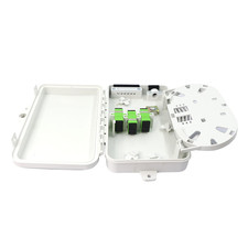6 Core FTTH Fiber Distribution Box - 6 Port Splitter Box for SC, FC, E2000 picture