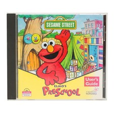 Creative Wonders Sesame Street Elmo's Preschool CD-ROM Windows Mac Learning picture