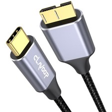 External Hard Drive Cable USB C 1.5FT, 10Gbps Micro B 3.0 to Type C 1.5 Feet picture