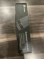 Antec Sleeved Cable - Power Supply Cable Extension Kit - White - New Open Box picture