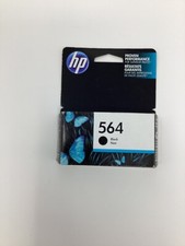 NEW Genuine HP 564 Black Ink Cartridge Expiration 12/2015 picture