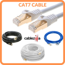 Cat7 S/FTP Ethernet Patch Cable High-Speed 600MHz Network Internet LAN Cable LOT picture