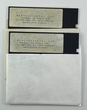 MidiConcepts Midi Software One Version 1.52 and 1.51 5 1/4 Floppy Disc VTG IBM picture
