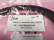 NEW QTY 5 Dell EMC Isilon System Infiniband QSFP to Cx4 851-0154-01 Cable DDR 3m picture