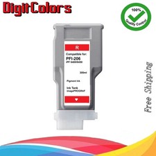 PFI-206 Red Ink Tank Cartridge for Canon IPF 6400s 6400 6450 Printer PFI206R picture