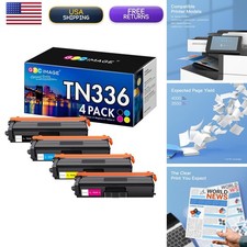 GPC Image Toner Cartridge Compatible For Brother TN336 TN-336 TN-331 TN331 picture