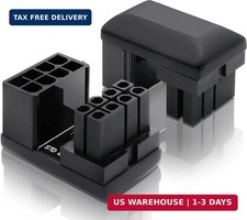 GPU VGA PCIE 8 Pin U Turn 180 Degree Angle Connector Power Adapter Boa picture