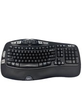 Logitech K350  Wave Ergonomic Wireless Keyboard / No Dongle picture