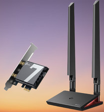 WiFi 7 BE9300 PCIe WiFi Card for Desktop PC| Tri-Band Network Card picture