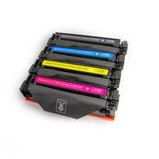 4 Pack Compatible Toner Cartridge CF410X(BK) CF411X(C) CF412X(Y) CF413X(M)  picture