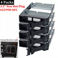 652998-001 For HP Proliant Gen8 LFF 3.5 inch Non Hot Plug Drive Tray 4 Packs picture