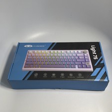 MageGee LIGHT75 Wireless Creamy Keyboard Gasket Structure Hot Swappable 75% New picture