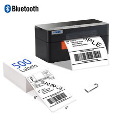 VRETTI Bluetooth Thermal Shipping Label Printer 4x6 w/500 Labels POSHMARK ETSY picture