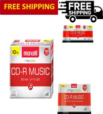 Maxell, 1-Time Recording Recordable CD (Audio Only) 700mb/80 Min,Premium Quality picture