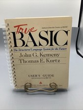 Vintage 1985 True Basic User’s Guide For The IBM PC *RARE* picture