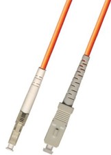 3M Multimode Simplex Fiber Optic Cable 50/125 LC SC Patch Cable Patch Cord picture