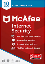 McAfee Internet Security 2024 10 Devices 1 Year Antivirus For PC,Mac,Android,iOS picture