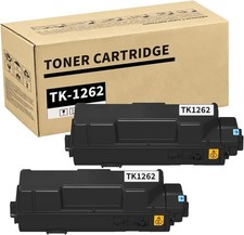 TK-1262 Black Toner Cartridge 2-Pack Compatible With Kyocera BN picture
