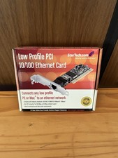 StarTech ST100SLP 1 Port Low Profile PCI 10/100 Mbps Ethernet Network Card picture
