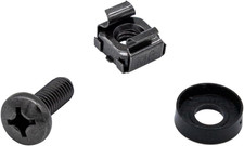 100 Pack M6X16Mm Rack Mount Cage Nuts & Screws & Washers for Rack Mount picture