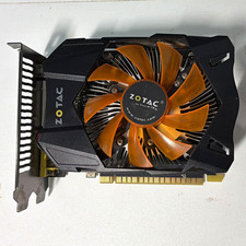 ZOTAC NVIDIA GeForce GTX 750 Ti 1GB 128BIT GDDR5 PCIe x16 DVI/HDMI DX12. READ picture