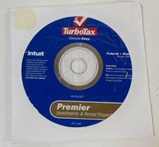 Intuit TurboTax Premier Investments & Rental Property 2007 Federal + State picture