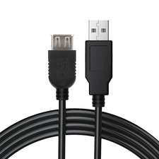 USB Extension Data Cable 2.0 A Male to A Female Long Cord for MacBook & PC Lot picture