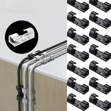 5/40Pc Cable Clips Self-Adhesive Tie Cord Management Wire Holder Organizer Clamp picture