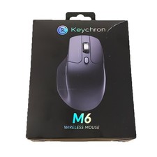 Keychron M6 Multi-Device Bluetooth Wireless Mouse ~ Black picture